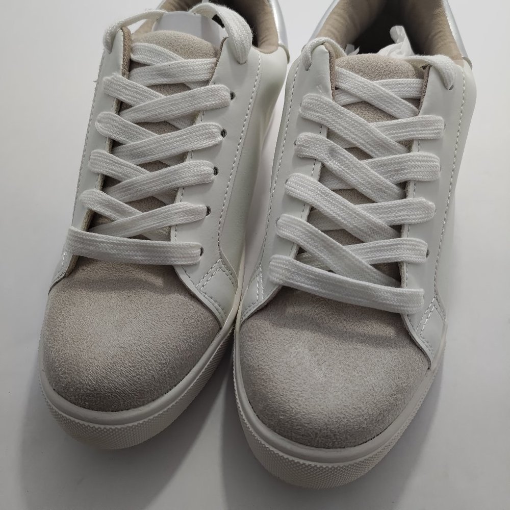 Swin-G Flat Platform Sneaker White